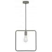 GTV Lija OSLIE2715DEC lampa wisząca 1x40 W szary/popielaty