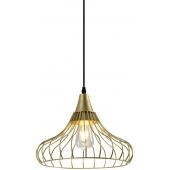 GTV Lotte OSLOT40DEC lampa wisząca 1x40 W złota