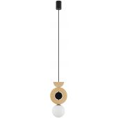 Nowodvorski Lighting Drops Wood 11174 lampa wisząca 1x12 W czarna