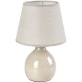 Rabalux Ingrid 74076 lampa stołowa 1x40 W beżowa