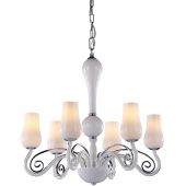 Italux Lybra MD109046A lampa wisząca 6x40 W biała