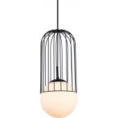 Italux Matty MDM39401BK lampa wisząca 1x40 W czarna