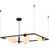 Italux Gareth MDM39755BK lampa wisząca 5x25 W czarna