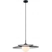 Italux Sarah MDM40001BK lampa wisząca 1x40 W czarna