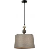 Italux Nerom PND22374BBK lampa wisząca 1x60 W czarna