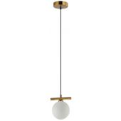 Italux Merseta PND463321SBROW lampa wisząca 1x25 W złota