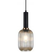 Italux Antiola PND55881MBKAMB lampa wisząca 1x40 W czarna