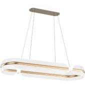 Italux Sopla PND6372856W3KGD lampa wisząca 1x56 W biała