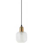 Italux Lamezia PND675941BROCL lampa wisząca 1x40 W brązowa