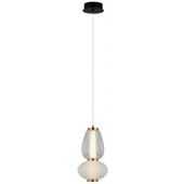 Italux Gastel PND749372BK lampa wisząca 1x8 W przezroczysta