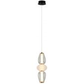 Italux Gastel PND749373BK lampa wisząca 1x16 W przezroczysta