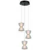 Italux Tica PND839493BK lampa wisząca 3x22 W biała