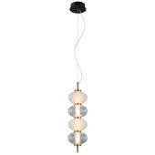 Italux Testa PND849384VBK lampa wisząca 1x16 W przezroczysta