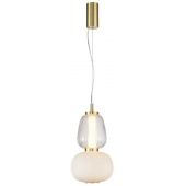 Italux Ersi PND9837418WGD lampa wisząca 1x18 W złota