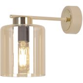 Kaja Vanes K5813 kinkiet 1x15 W złoty-bursztynowy-beżowy