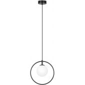 Kaja Geo K3837 lampa wisząca 1x10 W biała-czarna