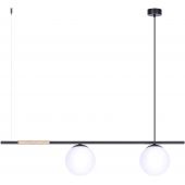 Kaja Tambo K4951 lampa wisząca 2x40 W czarny