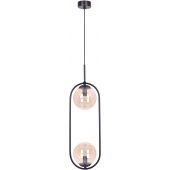 Kaja Venta K5121 lampa wisząca 2x40 W bursztynowy