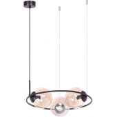 Kaja Venta K5124 lampa wisząca 3x40 W czarna-bursztynowa