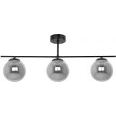 Kaja Gamma K5169 lampa podsufitowa 3x10 W czarna-grafitowa