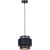 Kaja Amos K5280 lampa wisząca 1x40 W czarny