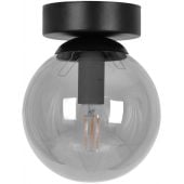 Kaja Megan K5363 lampa podsufitowa 1x10 W czarna-grafitowa