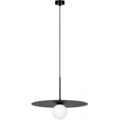 Kaja Sante K5372 lampa wisząca 1x10 W biała-czarna