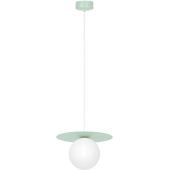 Kaja Robin K5450 lampa wisząca 1x60 W biała-miętowa