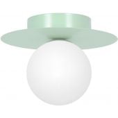 Kaja Robin K5452 lampa podsufitowa 1x10 W biała-miętowa