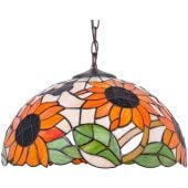 Kaja Sunflower KP16814 lampa wisząca 1x20 W multikolor