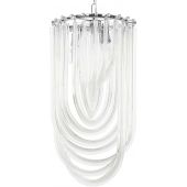 King Home Murano JD9607LCHROM lampa wisząca 3x40 W chrom