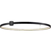 Light Prestige Ring LP9091CLBKCCT lampa podsufitowa 1x50 W czarna