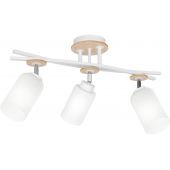 Luminex Tokio 1518 lampa podsufitowa 3x60 W biała