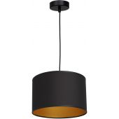 Luminex Arden 3491 lampa wisząca 1x60 W czarna