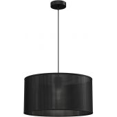 Luminex Loft Shade 5238 lampa wisząca 1x60 W czarna