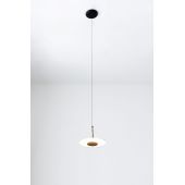 Mantra Orion 7305 lampa wisząca 1x8 W czarna-mosiądz