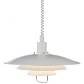 Markslöjd Kirkenes 102281 lampa wisząca 1x60 W biała