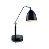 Markslöjd Fredrikshamn 105025 lampa biurkowa 1x40 W czarna