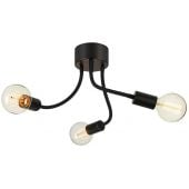 Markslöjd Medusa 107930 lampa podsufitowa 3x20 W czarna