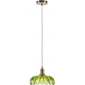 Markslöjd Kurage 109177 lampa wisząca 1x40 W mosiądz-zielona