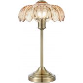 Markslöjd Kurage 109180 lampa stołowa 1x40 W mosiądz-bursztynowa