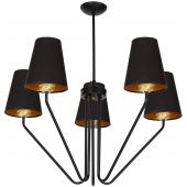 Milagro Victoria MLP4913 lampa podsufitowa 5x60 W czarny