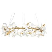 Moosee Flora MSE1501100449 lampa wisząca powyżej 6x40 W złota