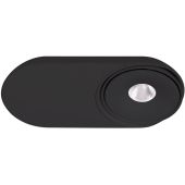 MaxLight Vector C0268 lampa podsufitowa 1x10 W czarna