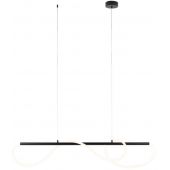 MaxLight Laguna P0512 lampa wisząca 1x30 W czarna