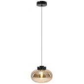 MaxLight Palloncini P0516 lampa wisząca 1x7 W czarna-bursztynowa