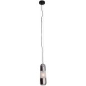 MaxLight Mauri P0590 lampa wisząca 1x12 W czarna-przydymiona