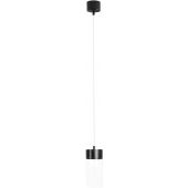 MaxLight Fusion P0640 lampa wisząca 1x7 W czarna