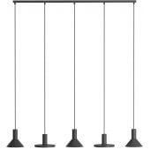 Nowodvorski Lighting Hermanos 10906 lampa wisząca 5x10 W czarny