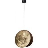 Nowodvorski Lighting Wheel Gold 9028 lampa wisząca 1x10 W czarna